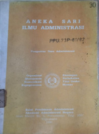 Image of Aneka Sari Ilmu Administrasi
