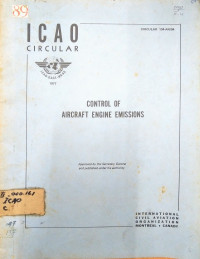 Image of Control of aircraft engine emissions
