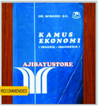 Image of Kamus ekonomi: Inggris - Indonesia