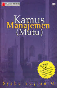 Image of Kamus Manajemen (Mutu)