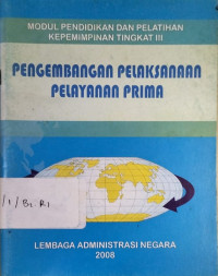 Image of Pengembangan pelaksanaan pelayanan prima